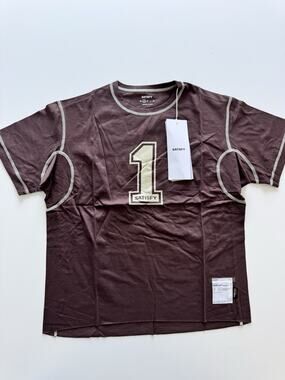 Satisfy SoftCell Cordura T Shirt Brown Men’s Small NWT